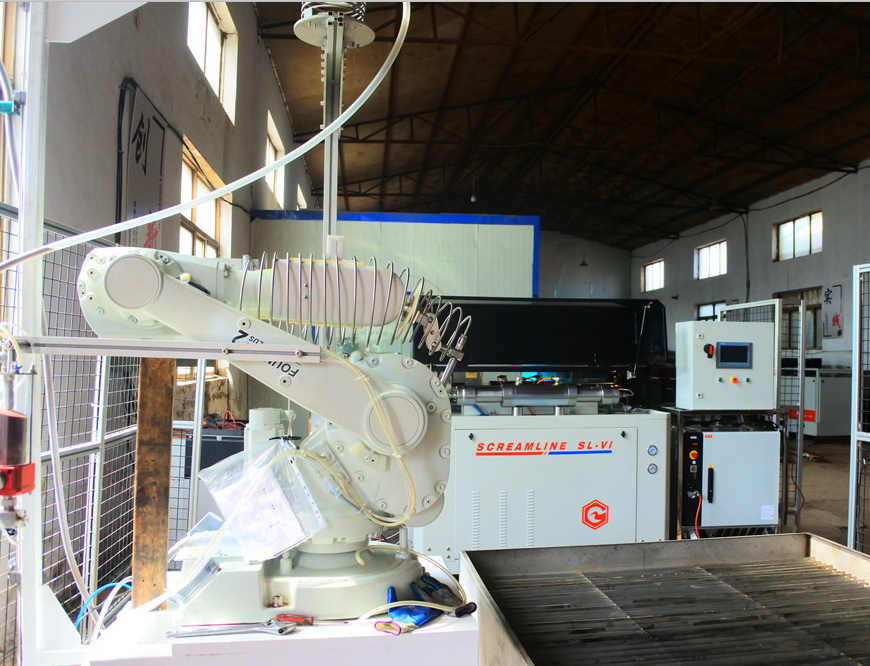 Frozen fish cutting－Robot cutting with abrasive(图1)