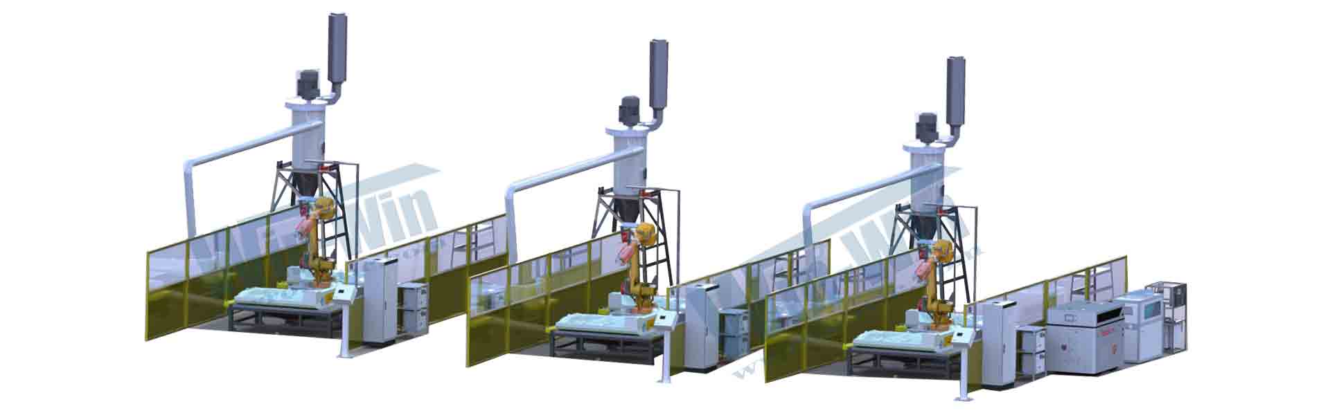Multi-robot integrated water cutting system(图1)